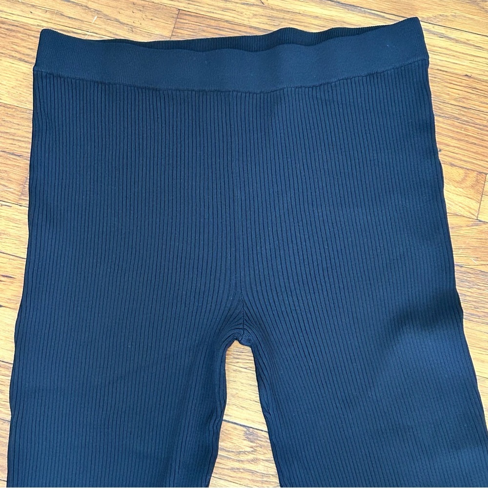 LE ORE Rimini Rib Knit Flared Pants Plus 2X - Picture 5 of 11